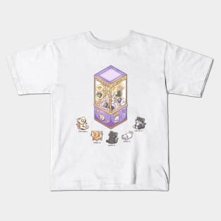 Gacha Cat Machine - Gashapon Kids T-Shirt